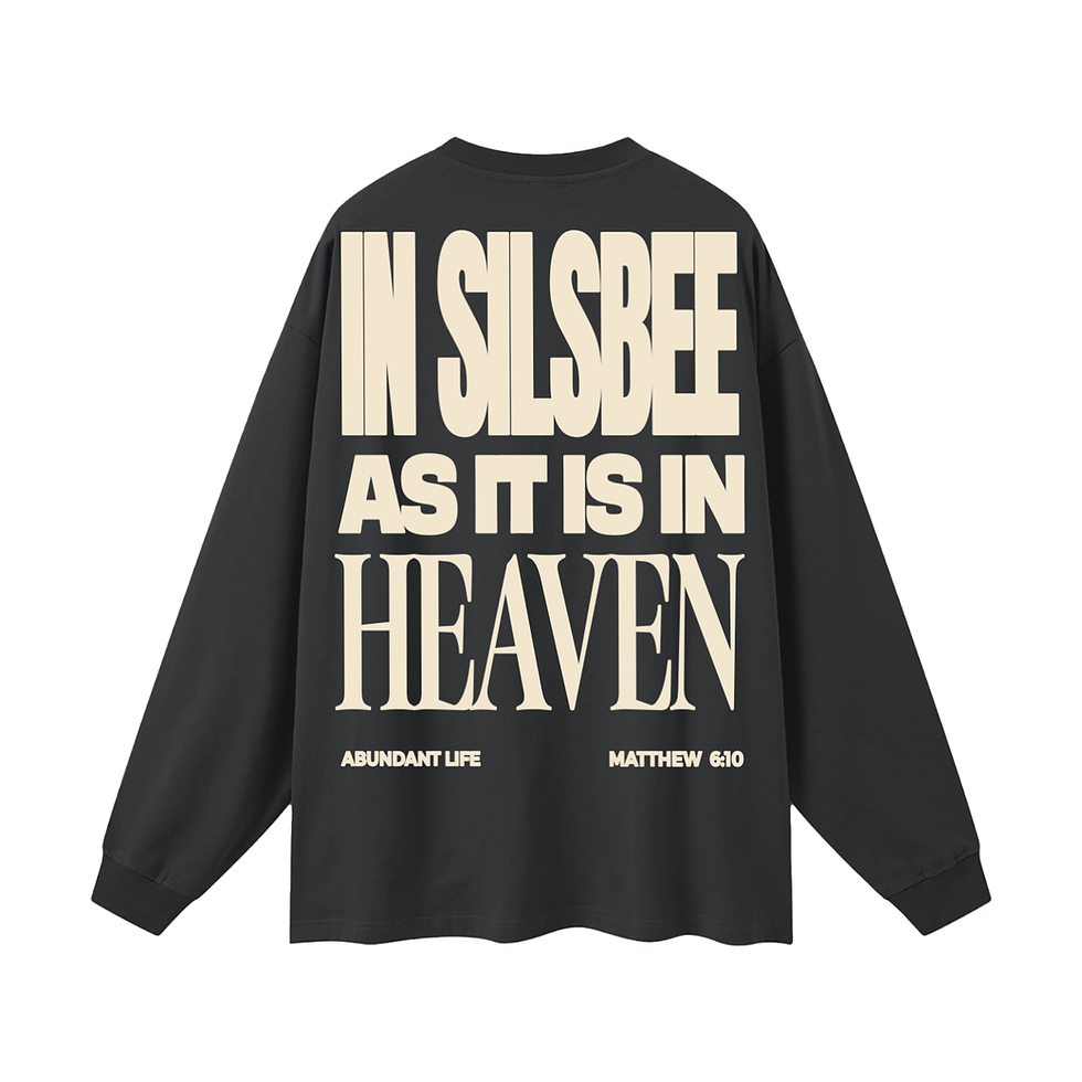 Thumbnail: HVN - Oversized Unisex Long Sleeve T-Shirt