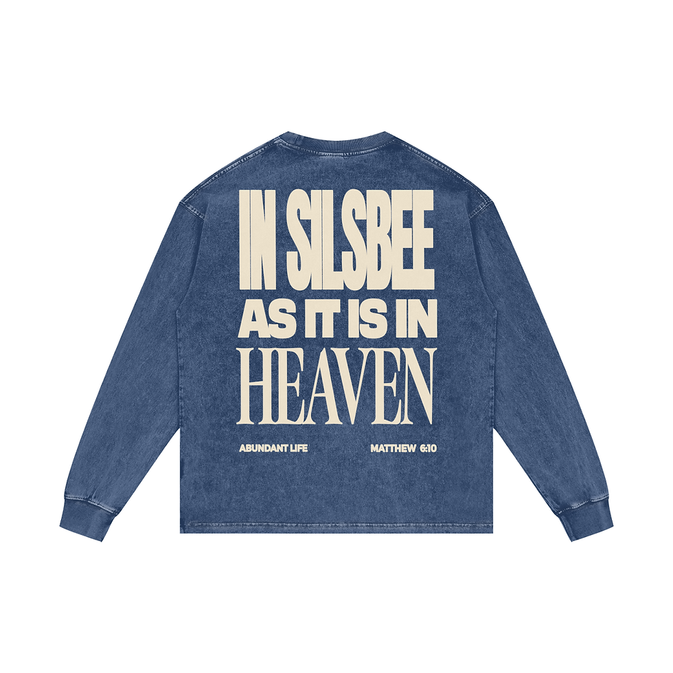 Thumbnail: HVN - Acid Wash Oversize Long Sleeve T-Shirt