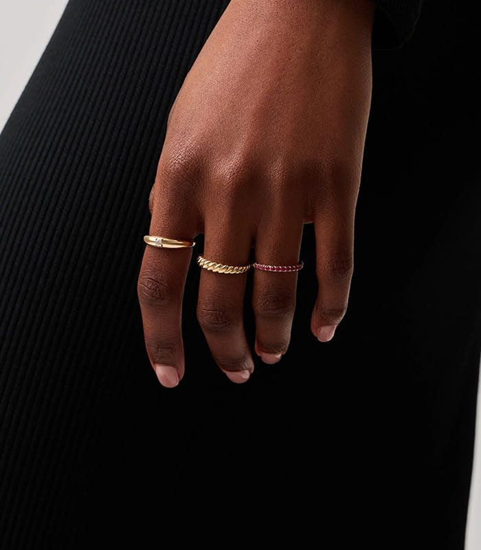 Fine Twisted Classic Ring