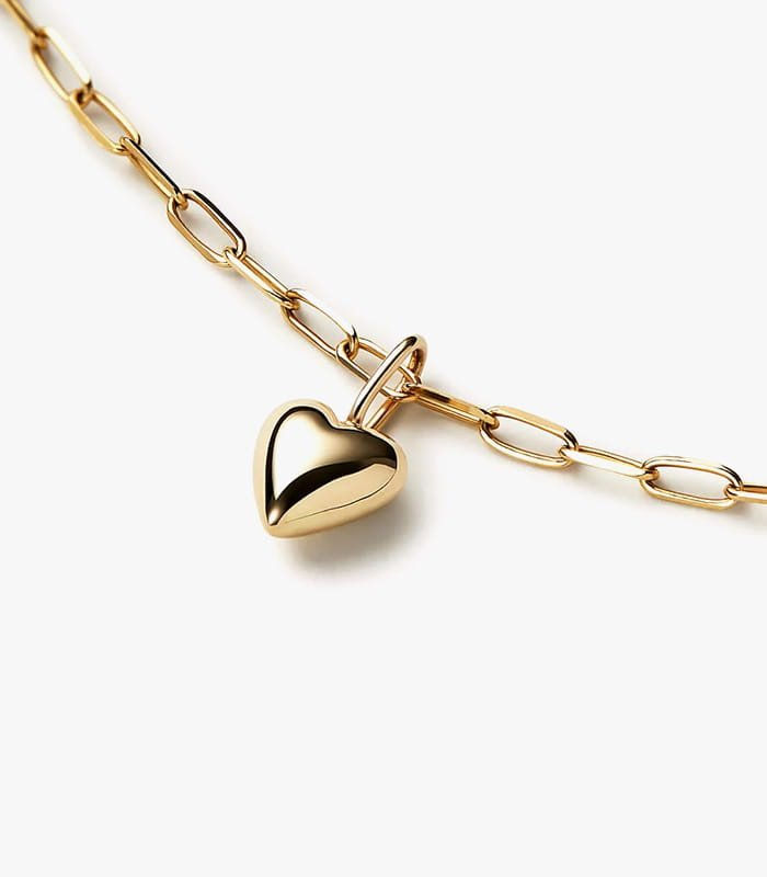 Gold Heart Bracelet