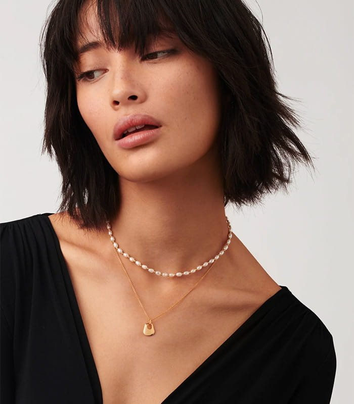 Hera Ridge Mini Pendant Necklace