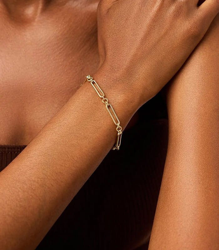 Paige Gold Chain Bracelet