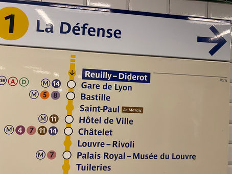 Blog 7 - Paris, guess who's arrived!