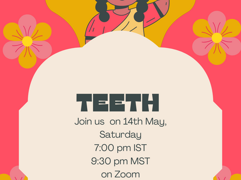 DPC Poetry Online Meet on TEETH