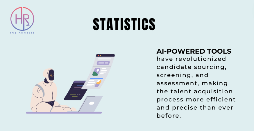 "Image: A visually appealing illustration depicting the impact of AI-powered tools on talent acquisition. Various interconnected gears symbolize the seamless integration of AI technology, enabling efficient candidate sourcing, screening, and assessment. The gears are surrounded by a halo of innovation, representing the transformative nature of these tools, making the talent acquisition process more precise and efficient than ever before."