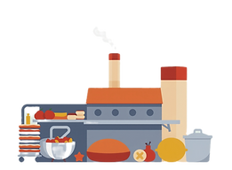 food and processing factory symbol_edite