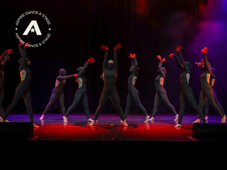 Aspire dance show on stage