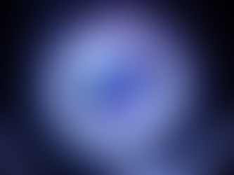 A glowing, mystical sphere radiates bright blue and purple light, surrounded by clouds in a dark sky. A small logo reads "Meta AI" in the corner.