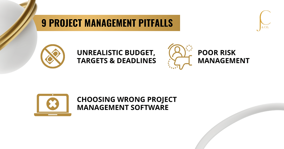 9 Project Management Pitfalls and Solutions