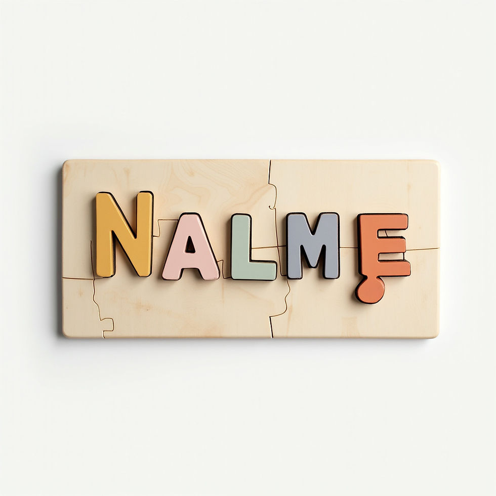 Wooden Name Puzzle