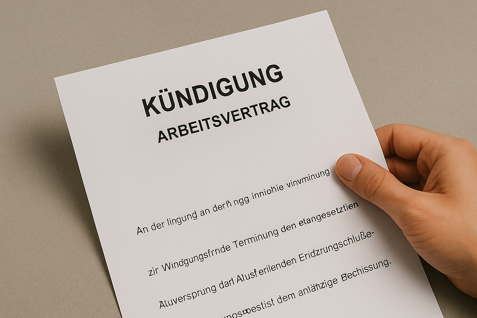 Kündigung