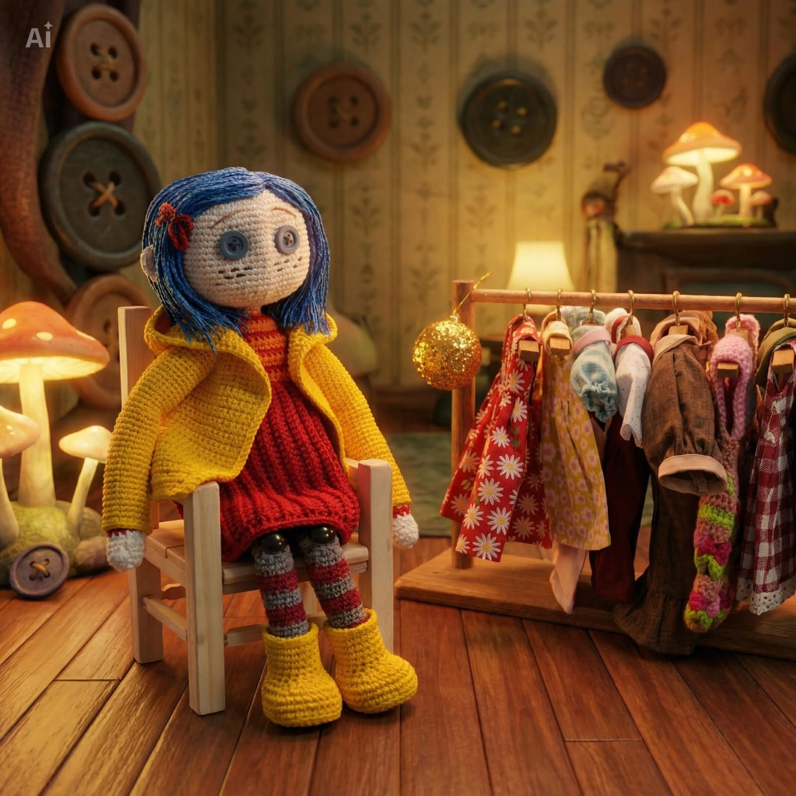 Boneca Coraline