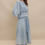 Thumbnail: An Acid Washed Denim Midi - Skirt