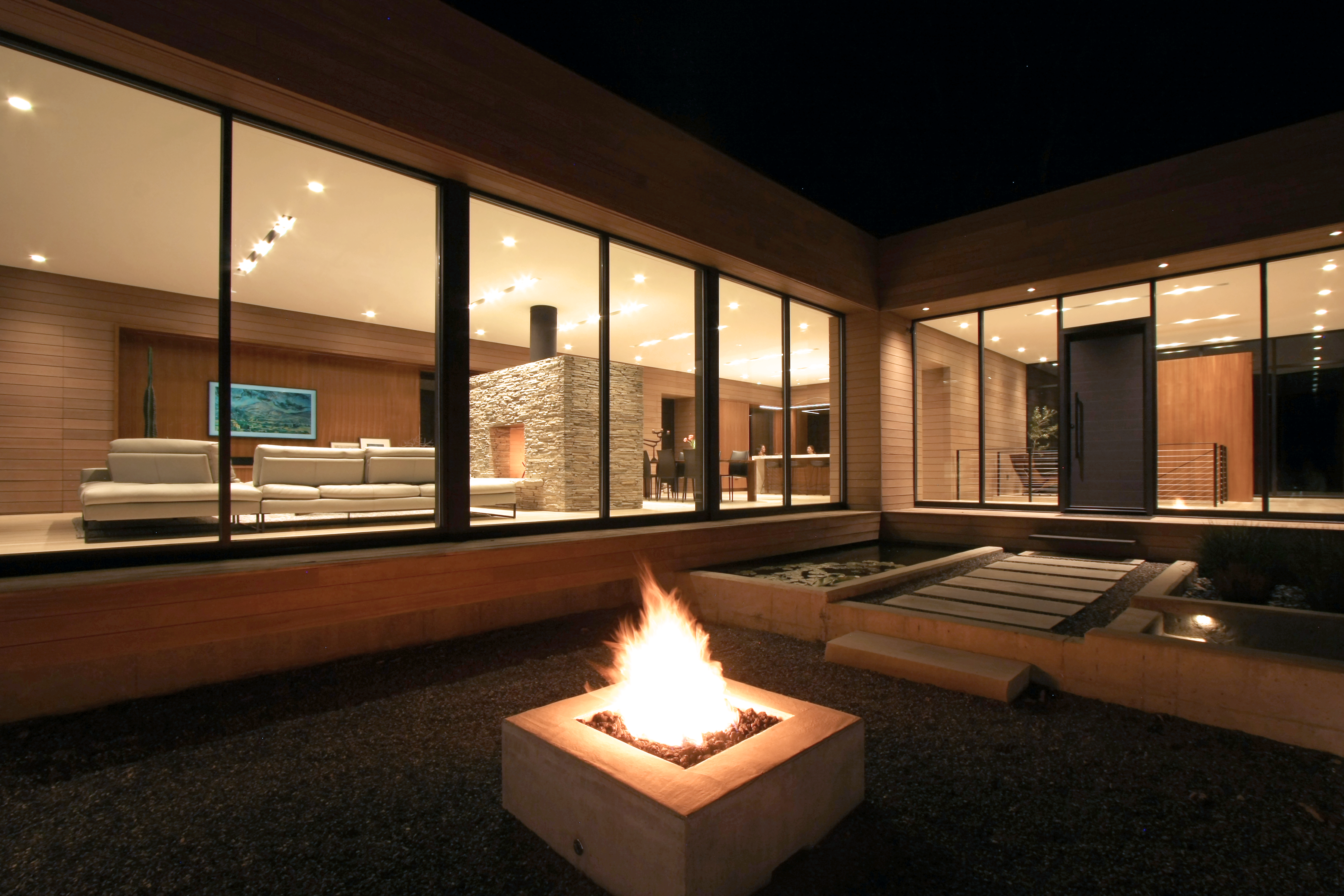hillside residence