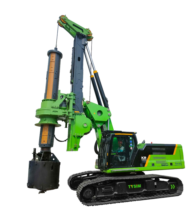 TYSIM KR250CS Low Headroom Drilling Rig