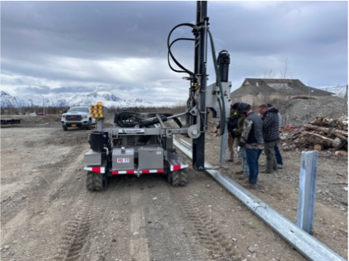 Challenger 800 Guardrail Post Pounder