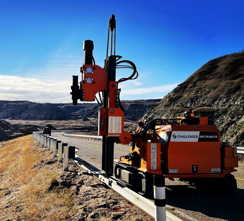 Challenger 800 Guardrail Post Pounder