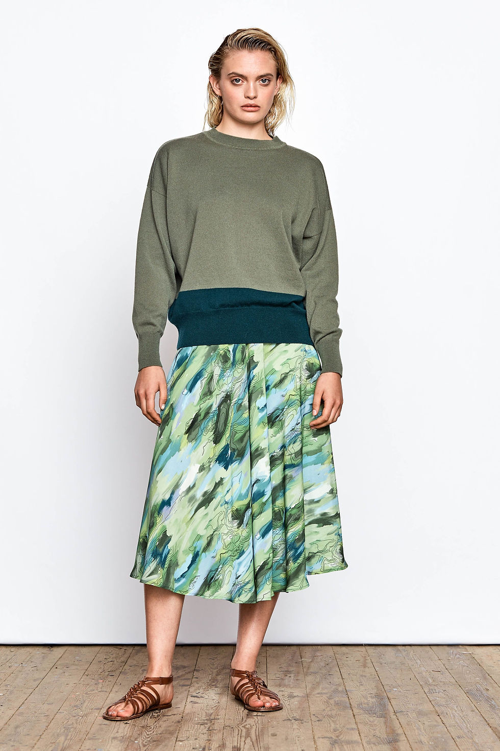 Miniaturbild: Maska - Onora bedruckter Rock 