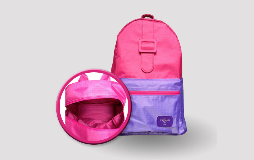 Thumbnail: FBXMBPM03 - Mini Backpacker (Purple+Pink)