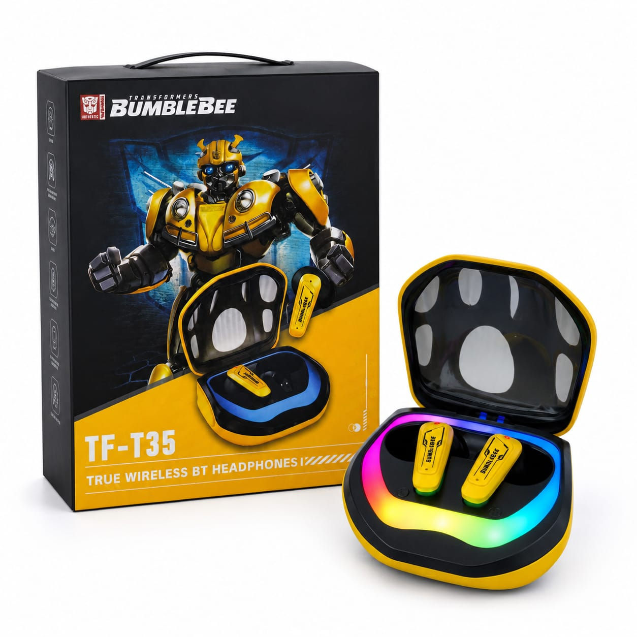 AUDIFONOS IN EAR, TRANSFORMERES (BUMBLEBEE) - TF-T35