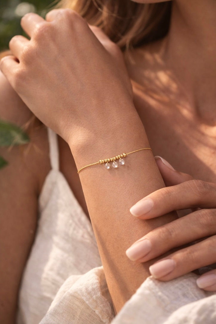 Miniature : Bracelet gouttes pluie