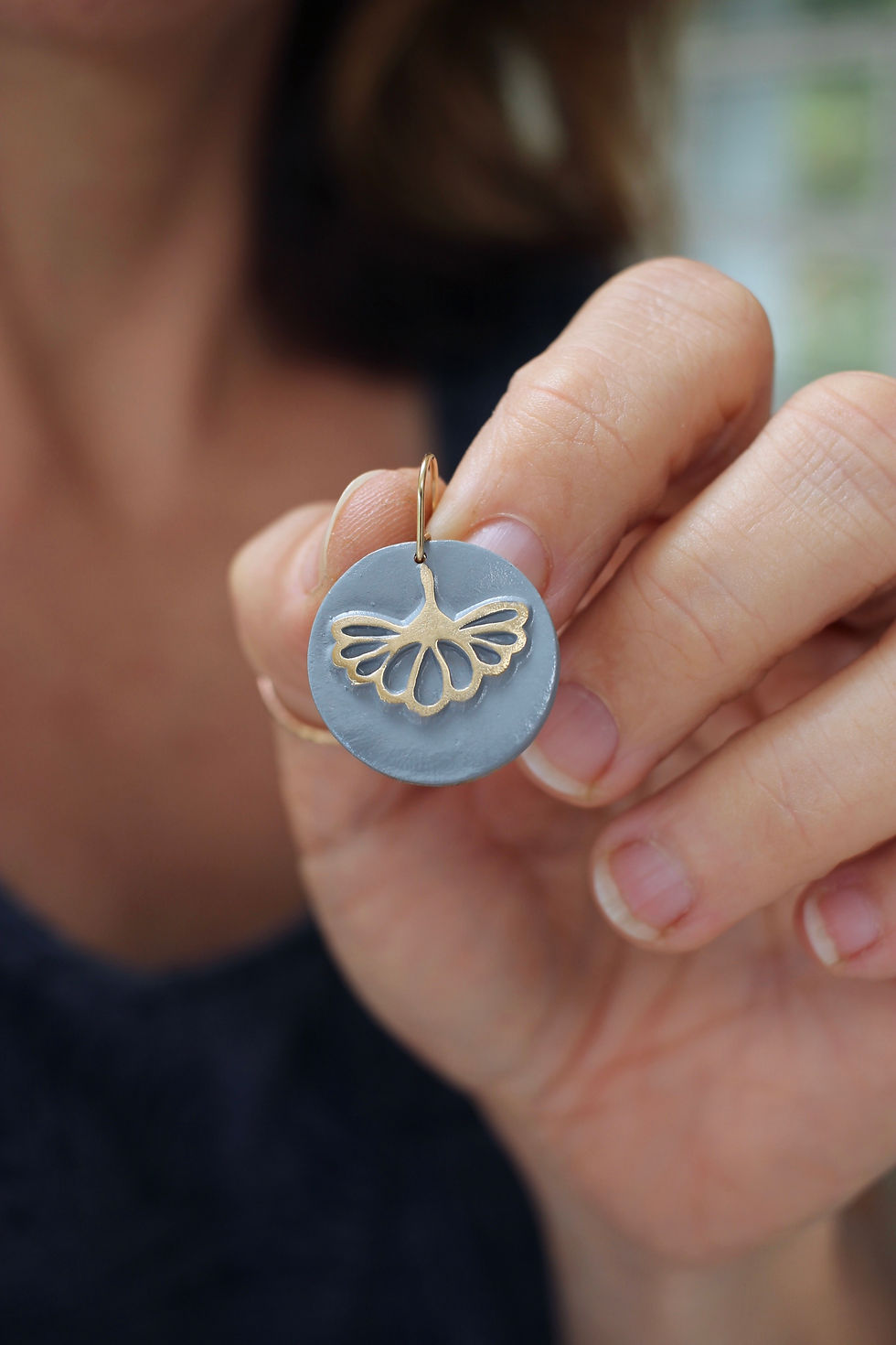 Miniature : Ombelle grise (mono boucle)