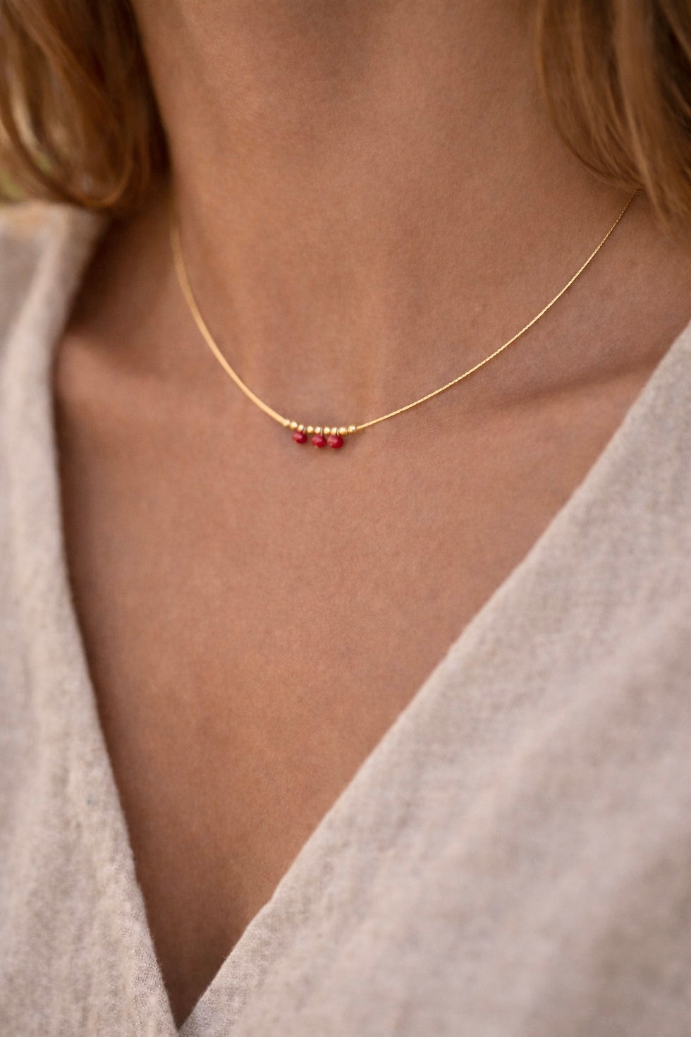 collier rouge passion