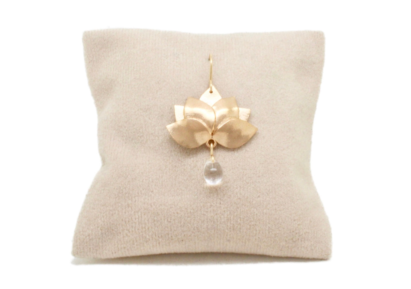 boucle d'oreille lotus