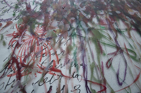 Stella Oh art painting Kunst Malerei Installation Default Mode Network Kunstverein Wolfenbüttel Zeichnung Aquarell Papier