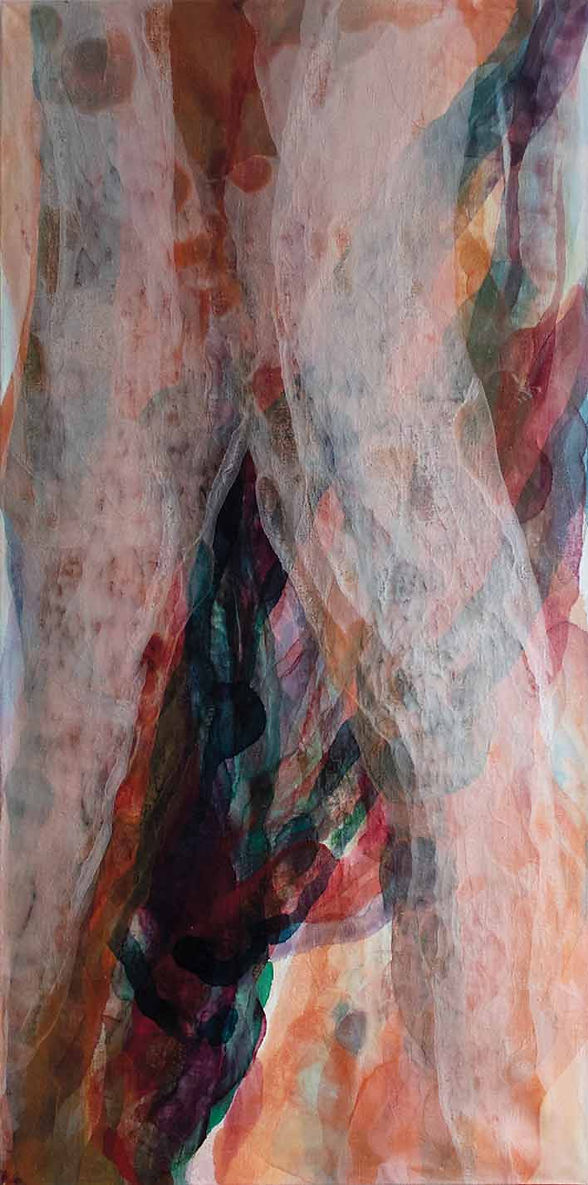 Stella Oh Künstlerin artist Malerei painting Leinwand Canvas 