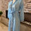 Miniatura: Bata Larga Baby Blue Talla S - M - L / otras tallas bajo pedido