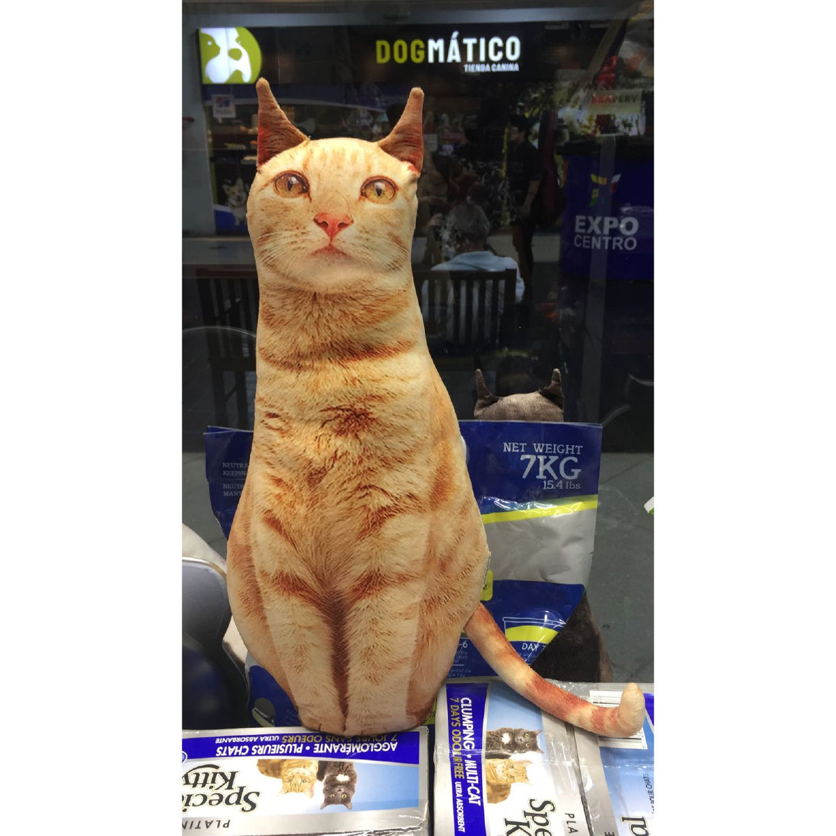 Oh My Bag Mascota Realista Tabby