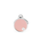 Miniatura: My Family - Placa para mascota Basic Handmade Small Pink Circle