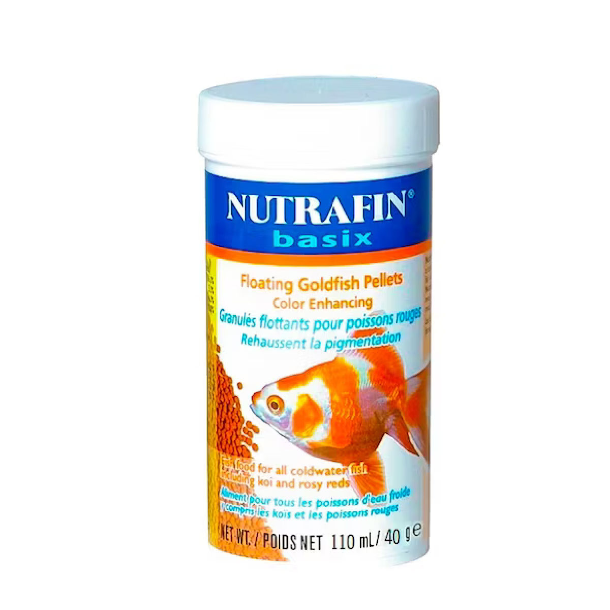 Nutrafin Basix Granulos Flotantes para Goldfish Incremento de Color 40 gr
