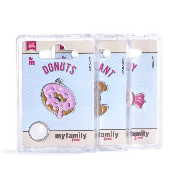 Miniatura: My Family - Placa para mascota Food Strawberry