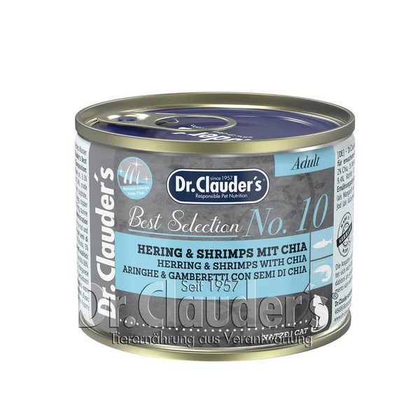 Dr. Clauder's Best Selection N°10 - Arenque y Gambas con Chía