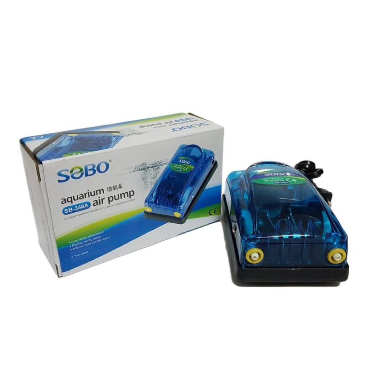 Sobo Bomba de Aire 5w - 2x4L/min