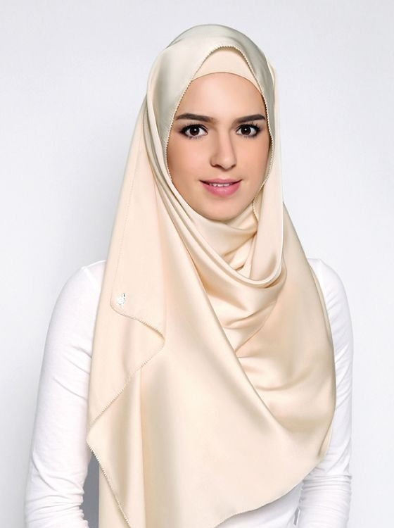 Thumbnail: Plain Satin Silk Hijab