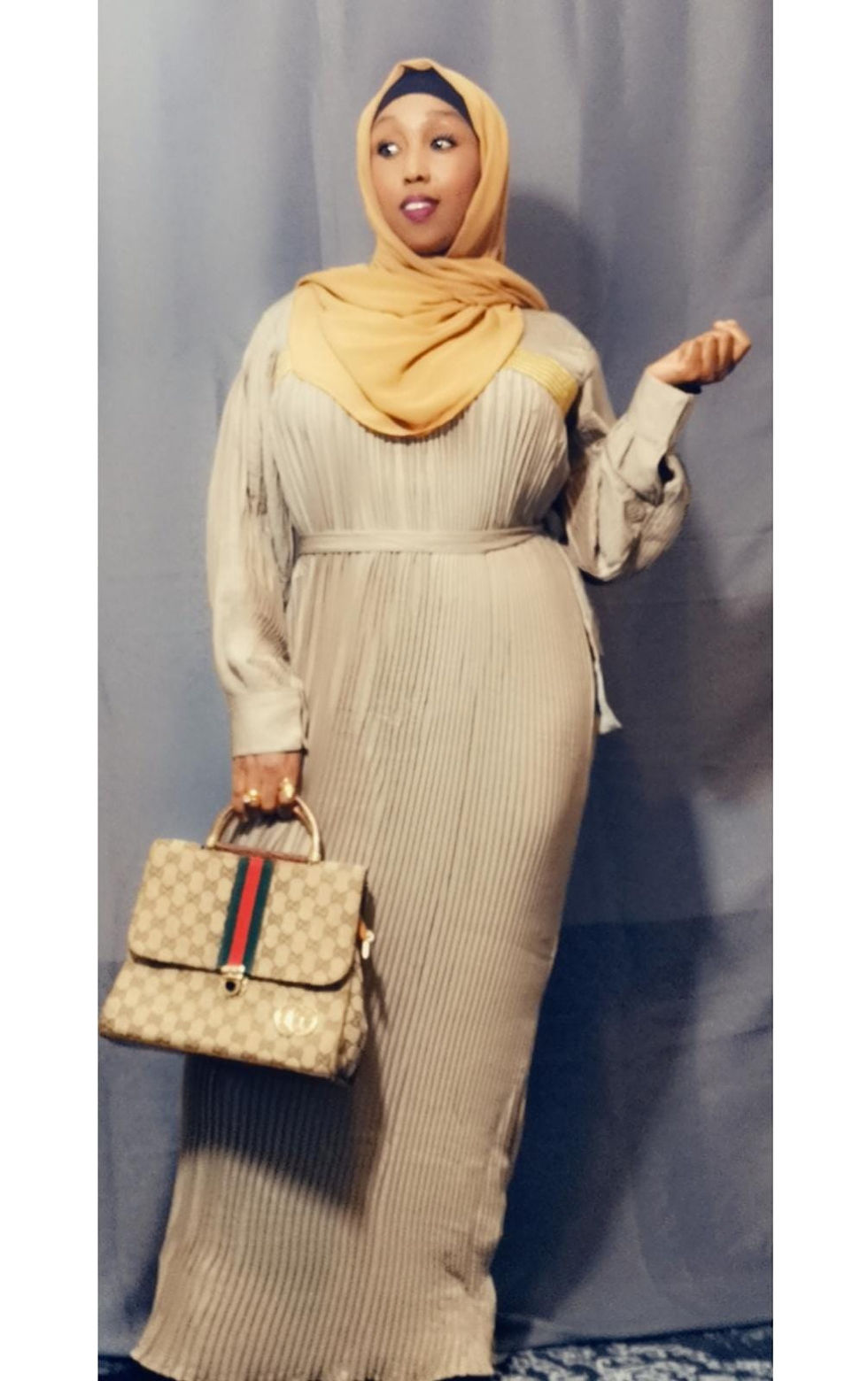 Thumbnail: Classic Pleated Abay/ Dress