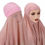Thumbnail: PlainChiffon Hijab with Inner