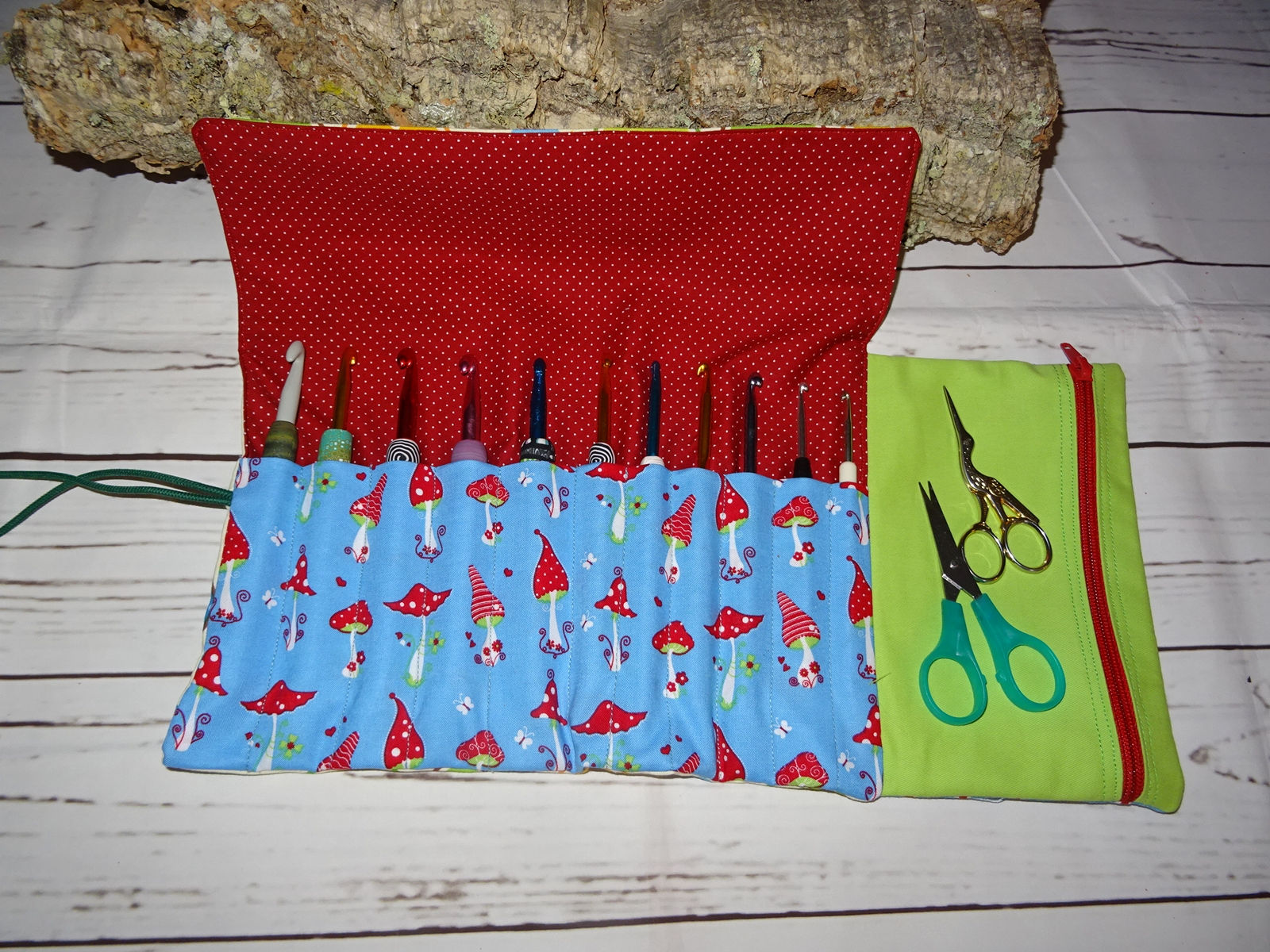 E-Book - Rollmäppchen Stiftetasche nähen