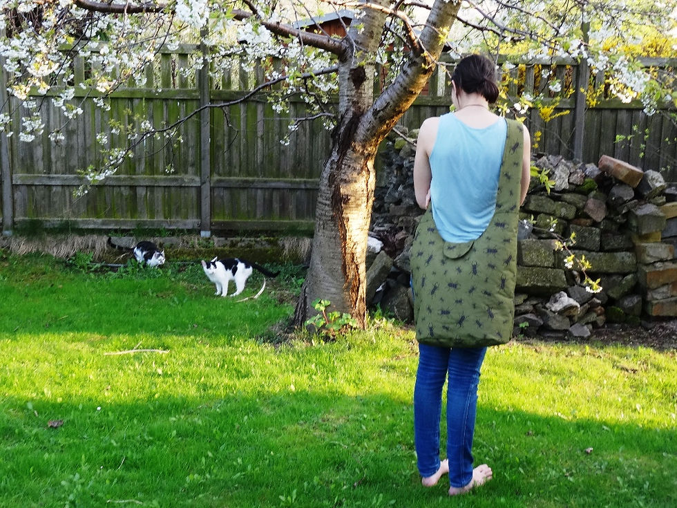 Miniaturbild: Tasche Celina mit Schnittmuster nähen