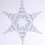 Miniaturbild: Stickdatei - 7 Schneeflocken Linie 10 Größen