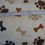 Miniaturbild: Tatzen und Knochen Flauschstoff Wellnessfleece Fleece  Katzen Hunde Pfote