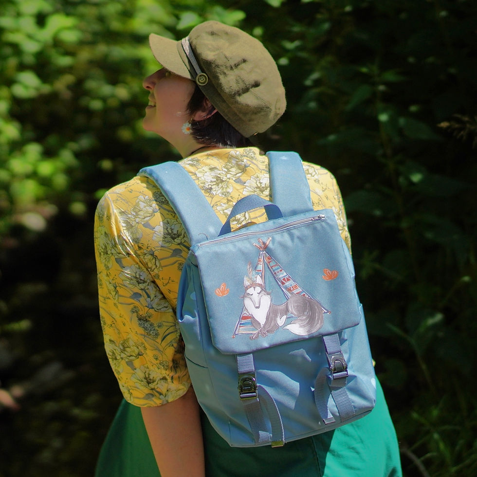 Miniaturbild: E-Book - Rucksack in 3 Größen nähen