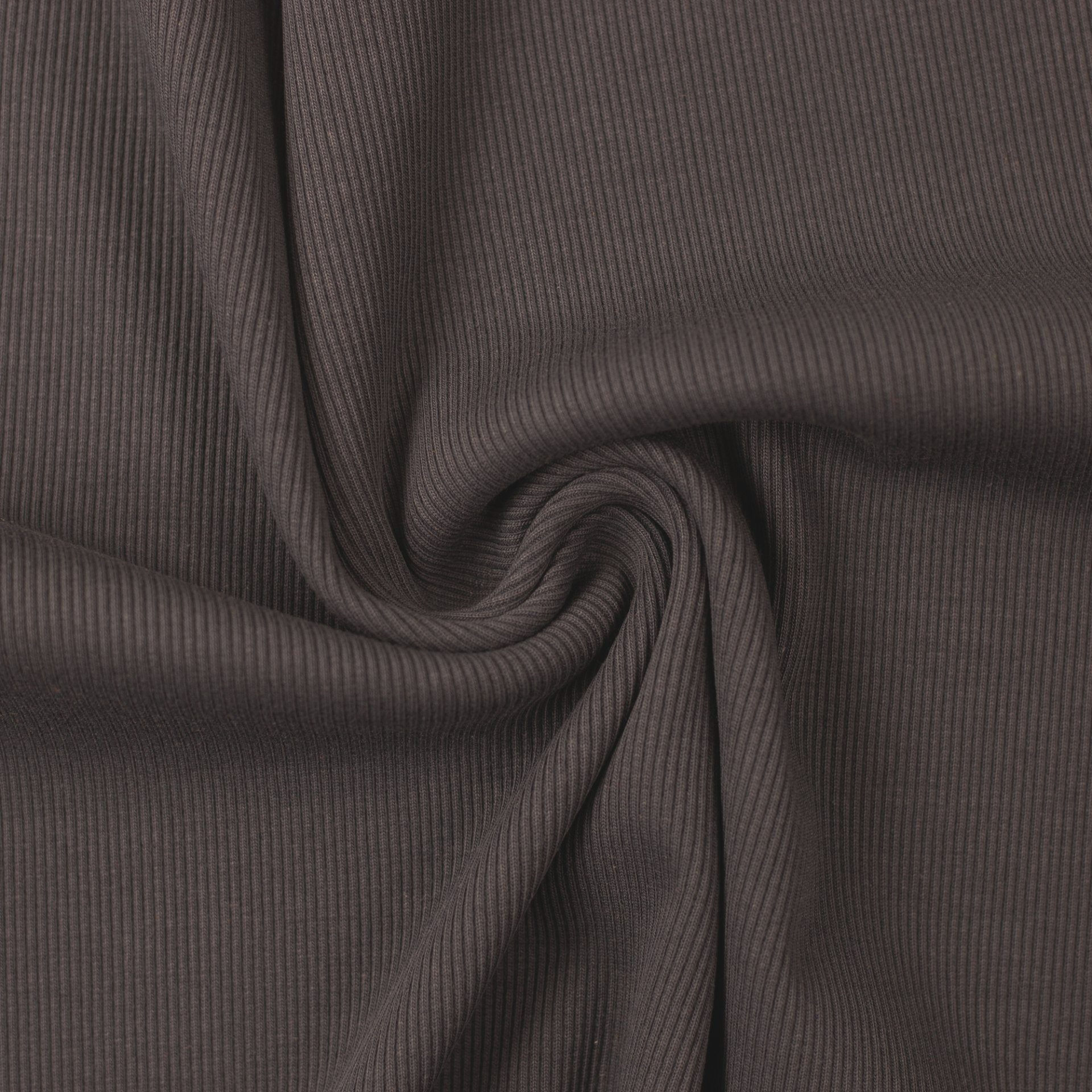 Tessa Rippbündchen Bündchen Strickschlauch - uni - grau