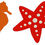 Miniaturbild: Stickdatei - Meerestiere Silhouette