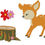 Miniaturbild: Reh Stickdatei inkl. Taschenbild und ITH Kissen