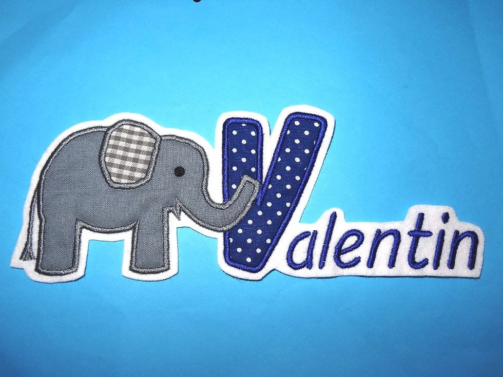 Miniaturbild: Elefant Stickdatei
