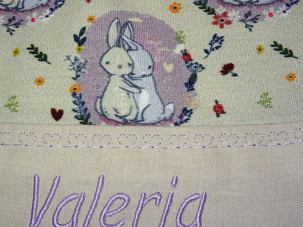 Miniaturbild: Lätzchen 20x26cm und 16x26cm  ITH Stickdatei